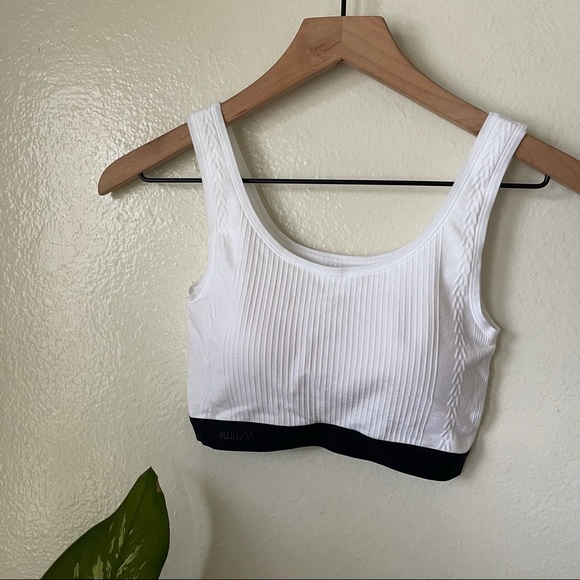 Yummie | Farrah Signature Logo Rib Bralette - Picture 1 of 6